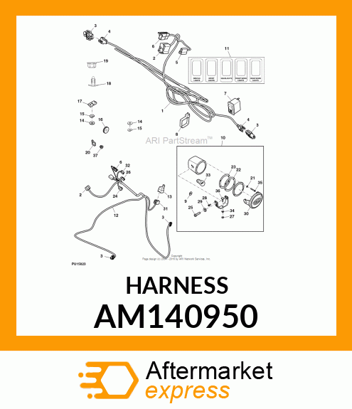 Wiring Harness AM140950