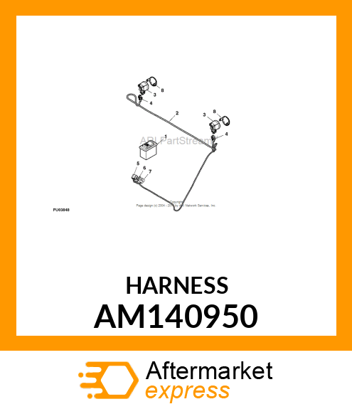 Wiring Harness AM140950