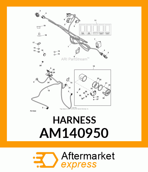 Wiring Harness AM140950