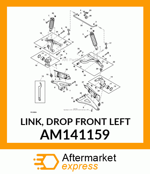 LINK, DROP FRONT LEFT AM141159