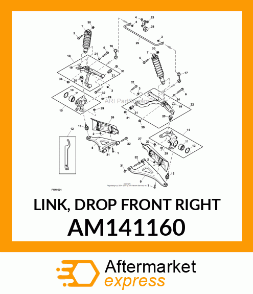 LINK, DROP FRONT RIGHT AM141160