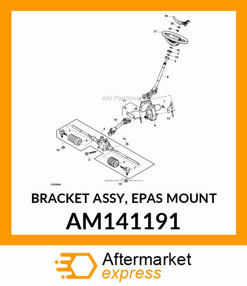 BRACKET ASSY, EPAS MOUNT AM141191