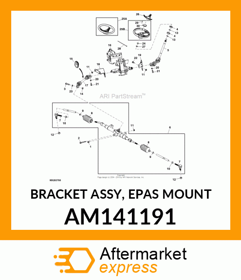 BRACKET ASSY, EPAS MOUNT AM141191