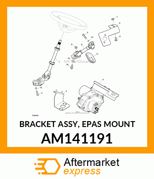 BRACKET ASSY, EPAS MOUNT AM141191