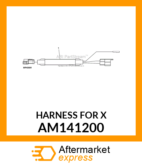 HARNESS FOR X AM141200
