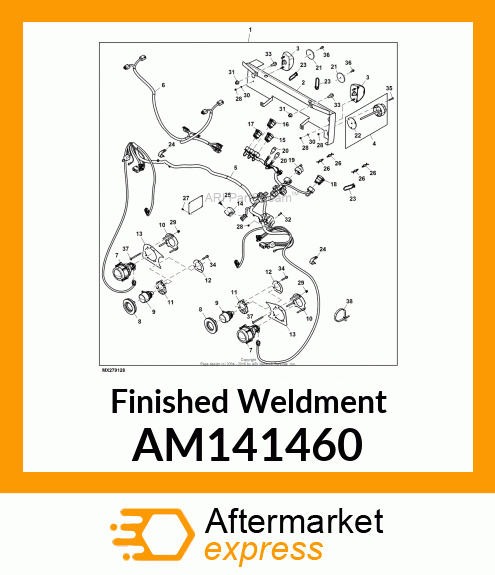 Finished Weldment AM141460
