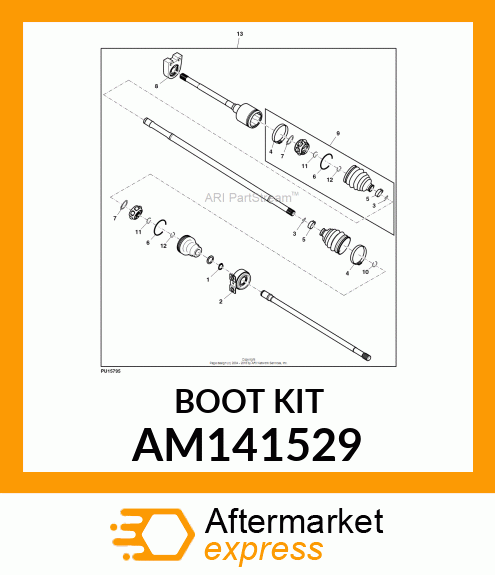 BOOT KIT, KIT, BOOT AM141529