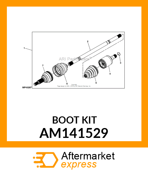 BOOT KIT, KIT, BOOT AM141529