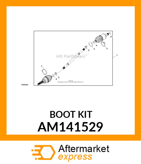 BOOT KIT, KIT, BOOT AM141529