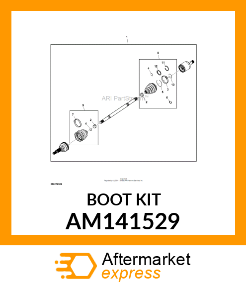 BOOT KIT, KIT, BOOT AM141529