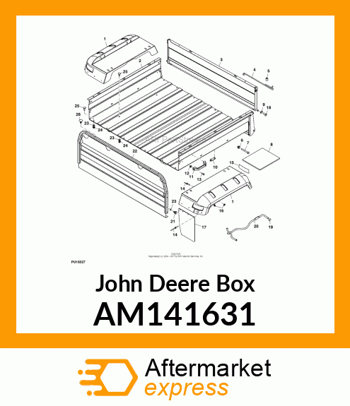 BOX, CARGO 4X2 TS AM141631