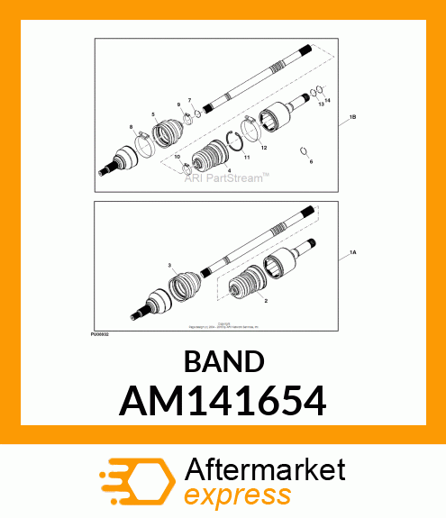 CLAMP, HOUSING AM141654