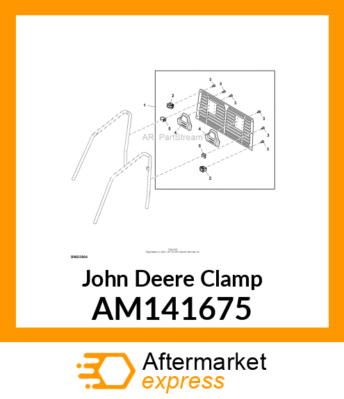 CLAMP, SNAP AM141675