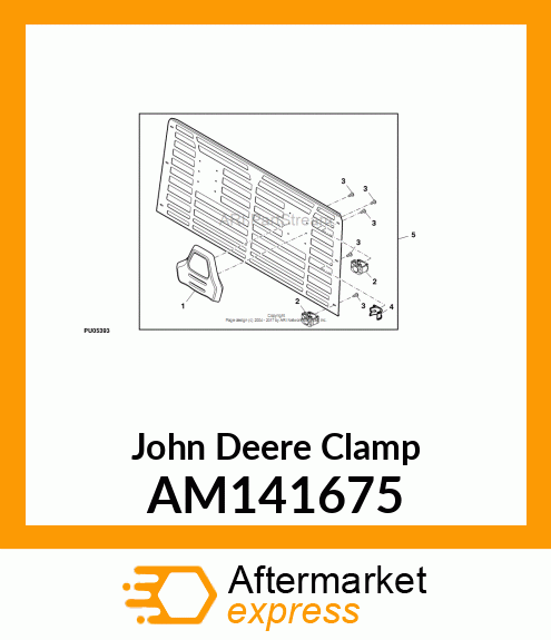 CLAMP, SNAP AM141675