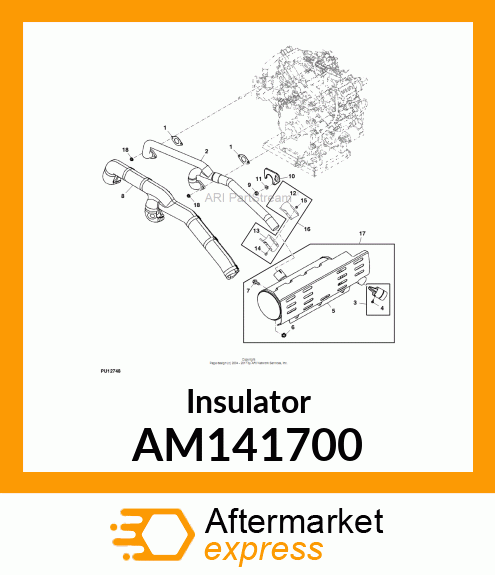 Insulator AM141700