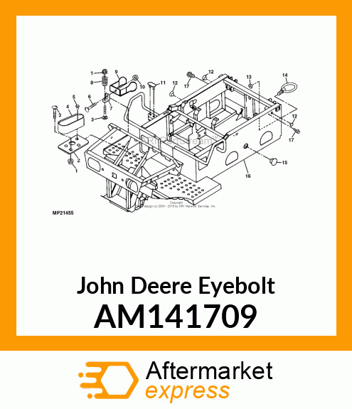 RING ASSY, MILITARY (TOW)_ BLACK AM141709