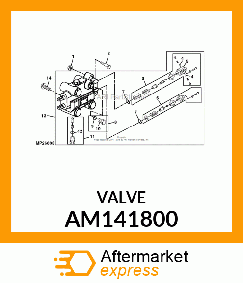 VALVE, IVE CONTROL AM141800