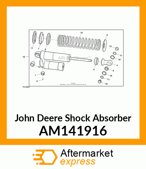 SHOCK, FRONT, PERFORMANCE AM141916