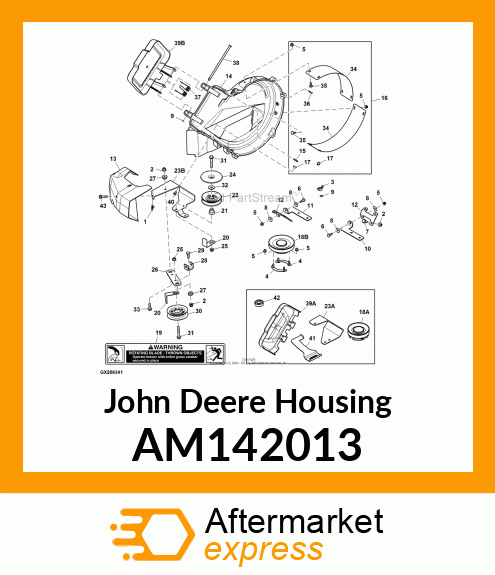 POWERFLOW, HC, LONG HOUSING ASSY AM142013