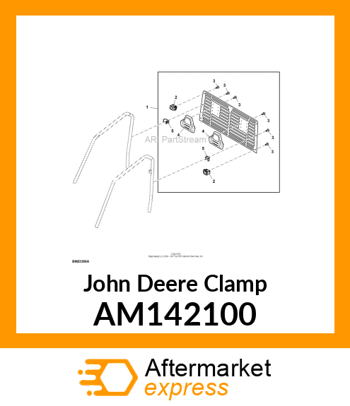 CLAMP, CAM LOCKING AM142100