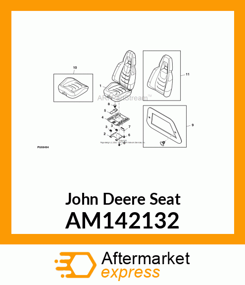 SEAT, SPORT UTILITY AM142132