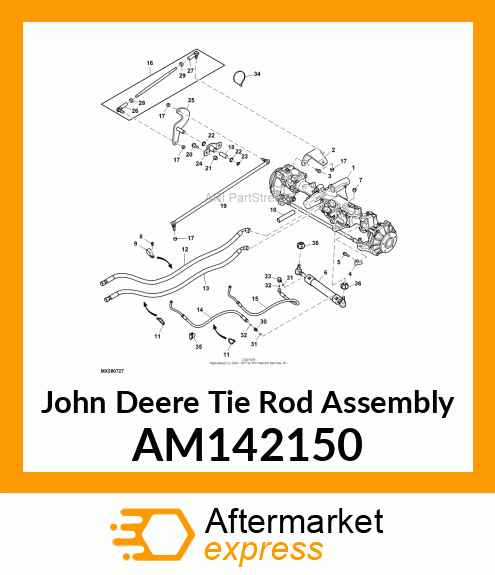 LINK, REAR (4WS) AM142150