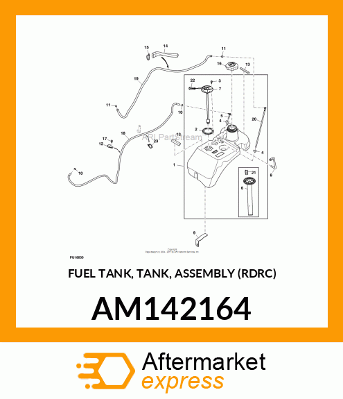 FUEL TANK, TANK, ASSEMBLY (RDRC) AM142164