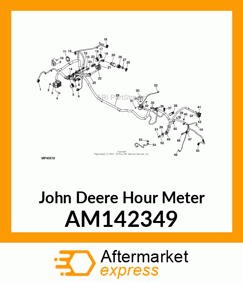 HOUR METER AM142349