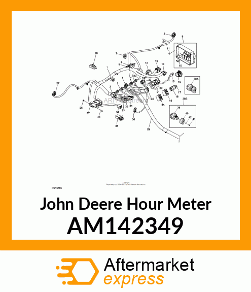 HOUR METER AM142349