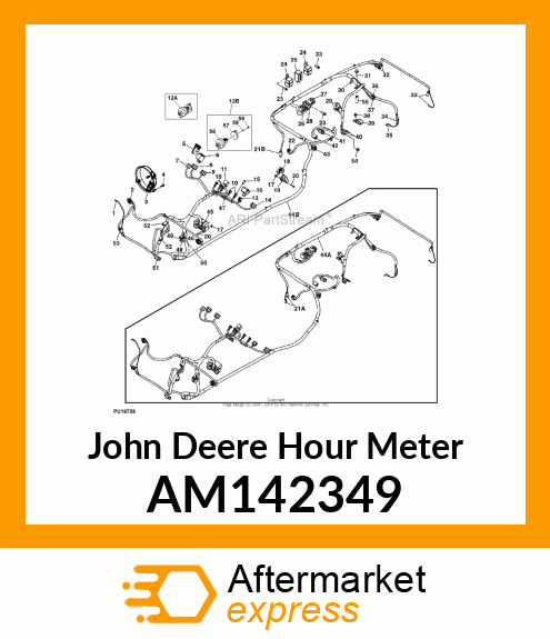 HOUR METER AM142349