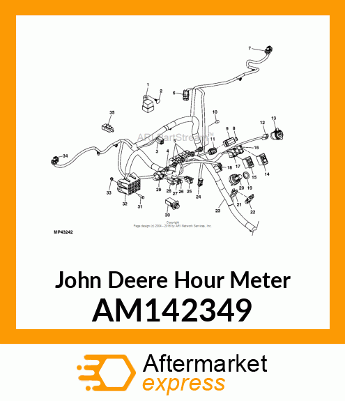 HOUR METER AM142349