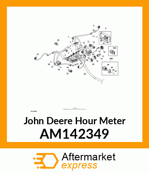 HOUR METER AM142349