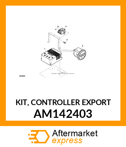 KIT, CONTROLLER EXPORT AM142403