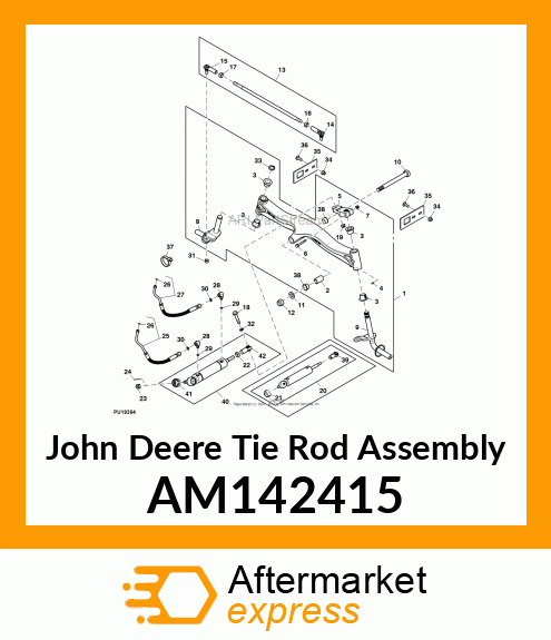 TIE ROD ASSEMBLY AM142415