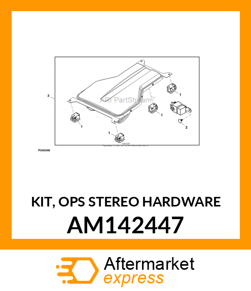 KIT, OPS STEREO HARDWARE AM142447