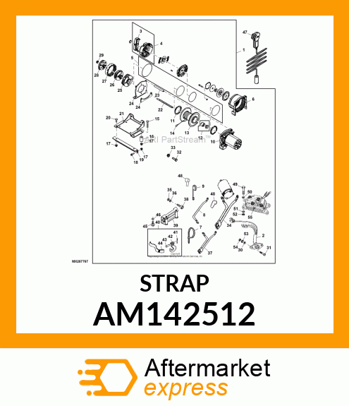 ASSEMBLY, HOOK STRAP AM142512