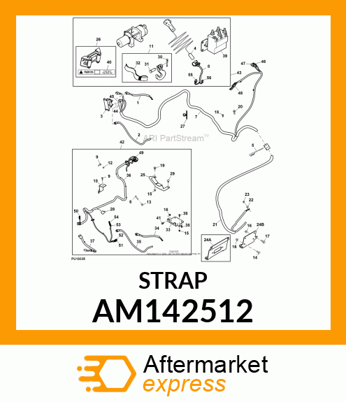 ASSEMBLY, HOOK STRAP AM142512