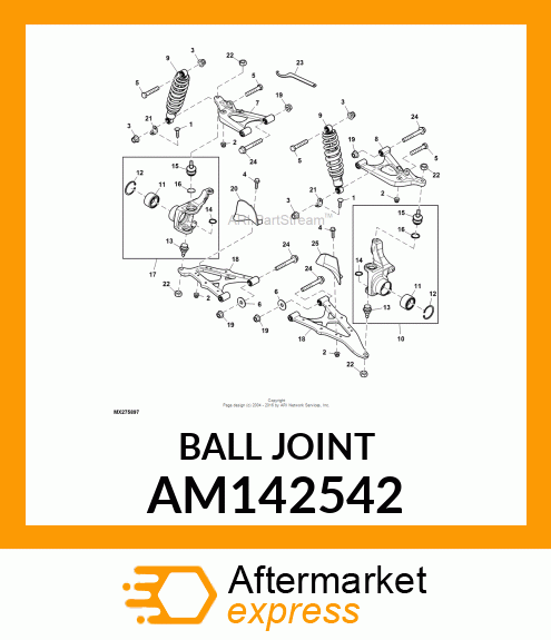 BALL JOINT AM142542