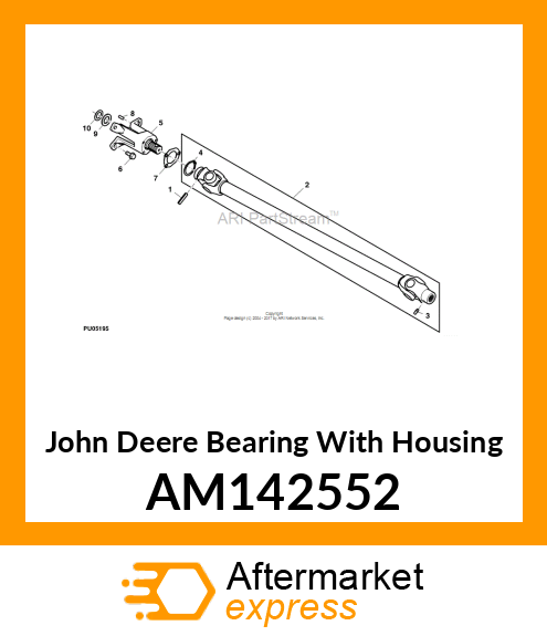 ASSY, CVT BEARING CAGE AM142552