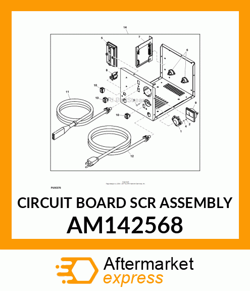 CIRCUIT BOARD SCR ASSEMBLY AM142568