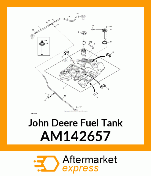 TANK, GAS FUEL (SERVICE) AM142657