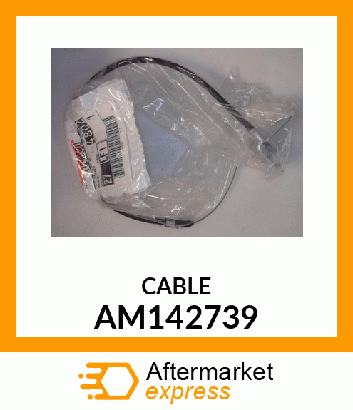 CABLE ASSEMBLY, PARK BRAKE AM142739