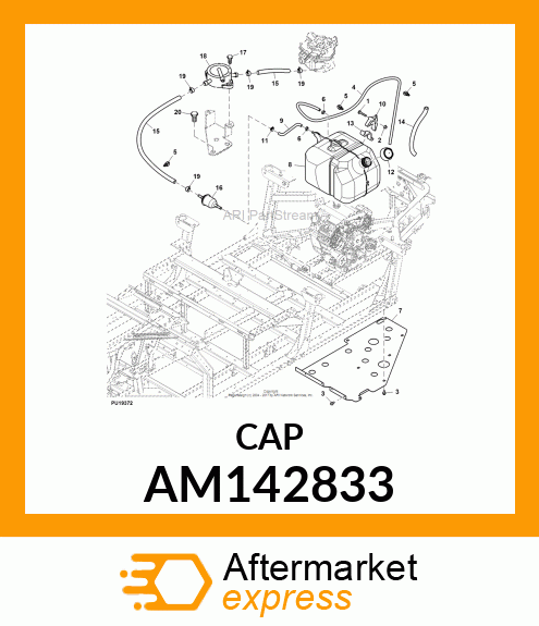 CAP, FUEL AM142833