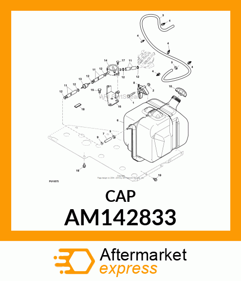 CAP, FUEL AM142833