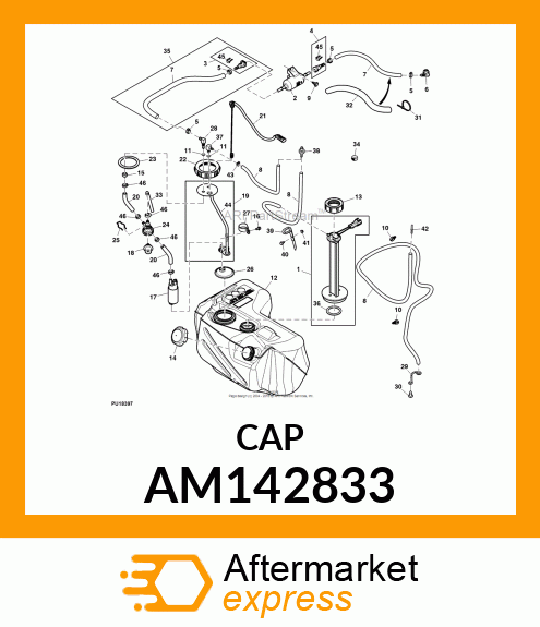 CAP, FUEL AM142833