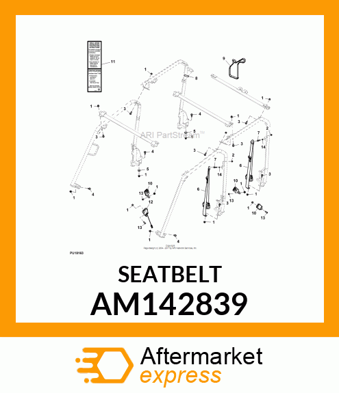 Seat Belt AM142839