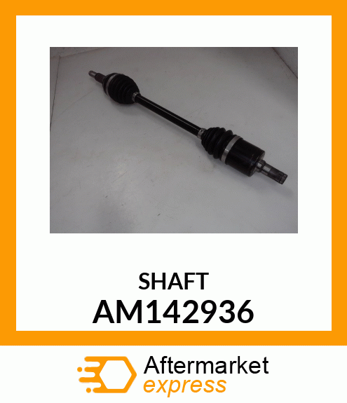 AXLE, KIT, FRONT, INNER BOOT AM142936