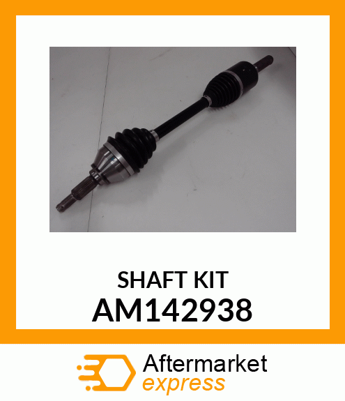 AXLE, KIT, REAR AM142938