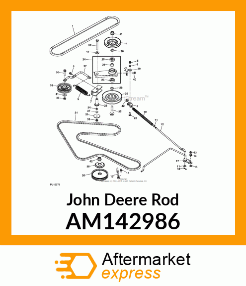 TENSION ROD ASSEMBLY AM142986