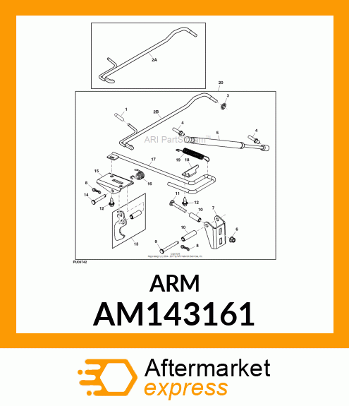 ROD, LIMIT ROD AM143161